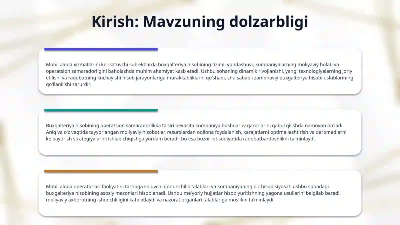 Mobil aloqa xizmatlarini korsatuvchi subektlarda buxgalteriya hisobi 3