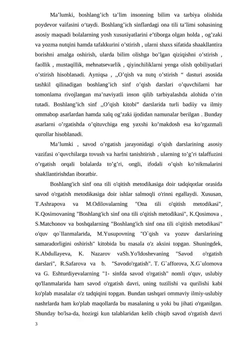 SAVOD O`RGATISH DAVRIDA GAP USTIDA ISHLASH 3