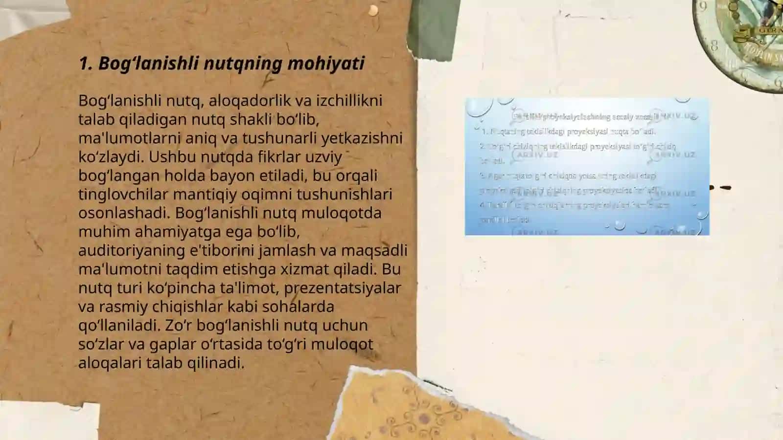 Bog‘lanishli nutq va uni o‘stirish vazifalari 3