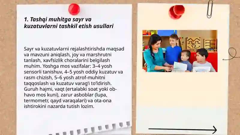 Maktabgacha yoshdagi bolalarni tabiat bilan tanishtirishning amaliy metodi 3