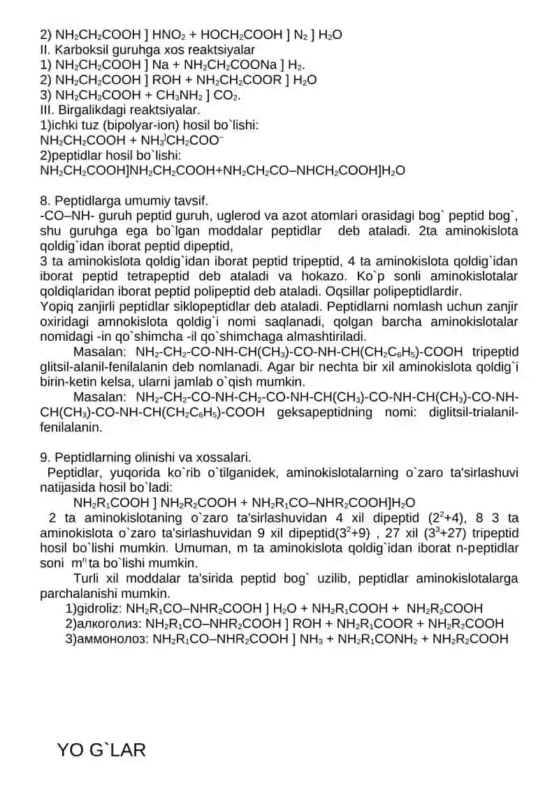 ORGANIK KIMYODAN QO’LLANMA 3