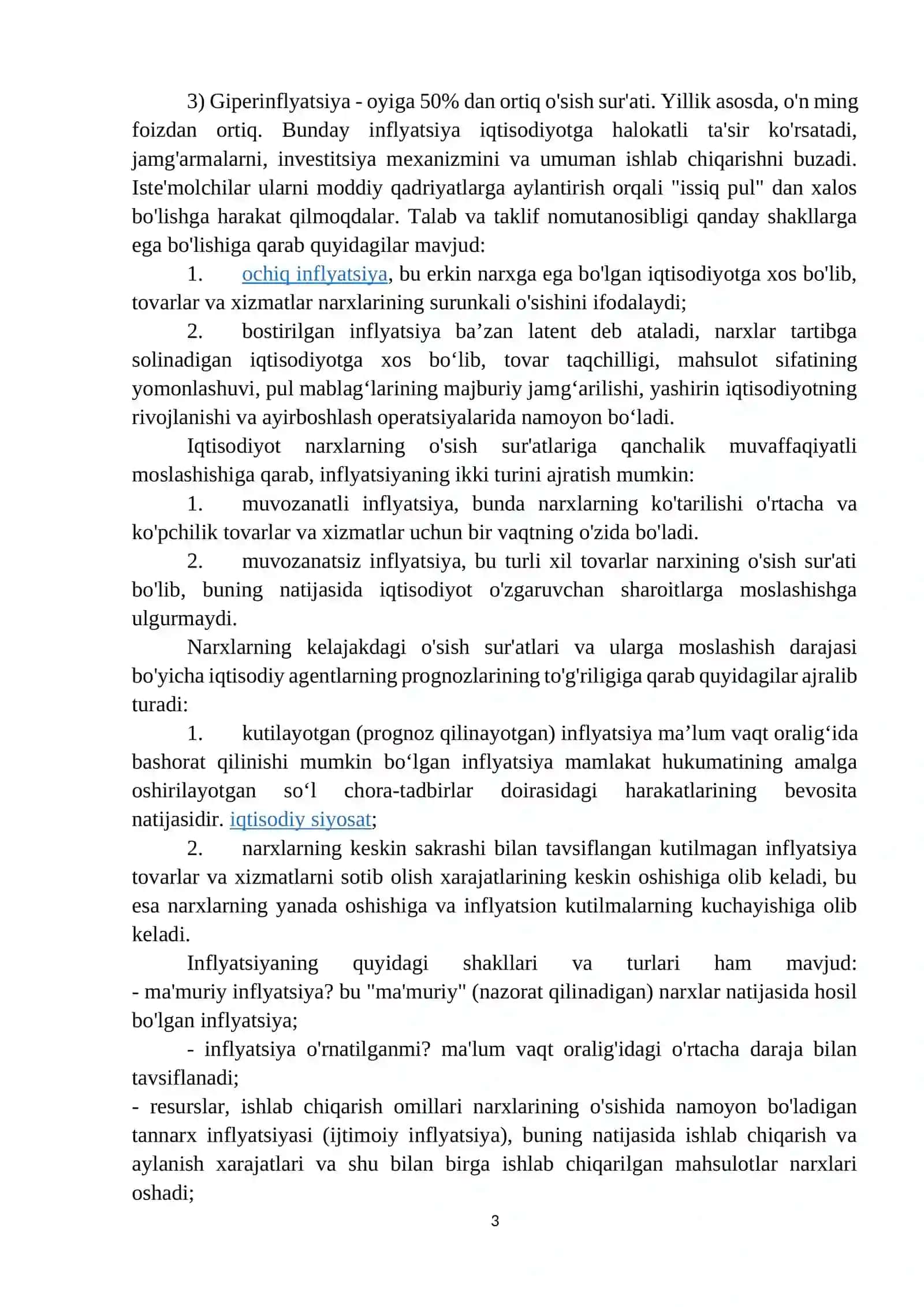 INFLYATSIYA VA UNGA QARSHI KURASHISH YO‘LLARI 3