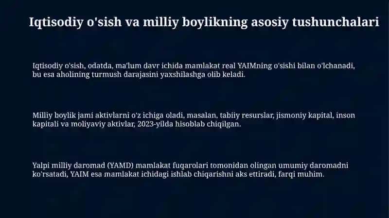 Iqtisodiyo'sish va milliy boylikning asosiy omillari 3