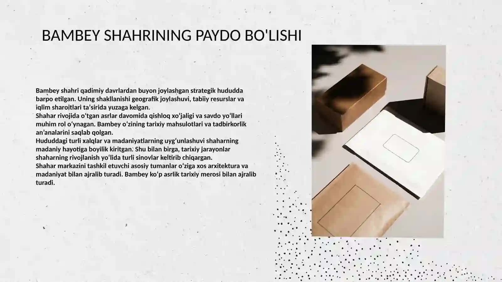 BAMBEY SHAHRINING RIVOJLANISH HAYOT YO'LI VA UNDAGI TO'SIQLAR 3