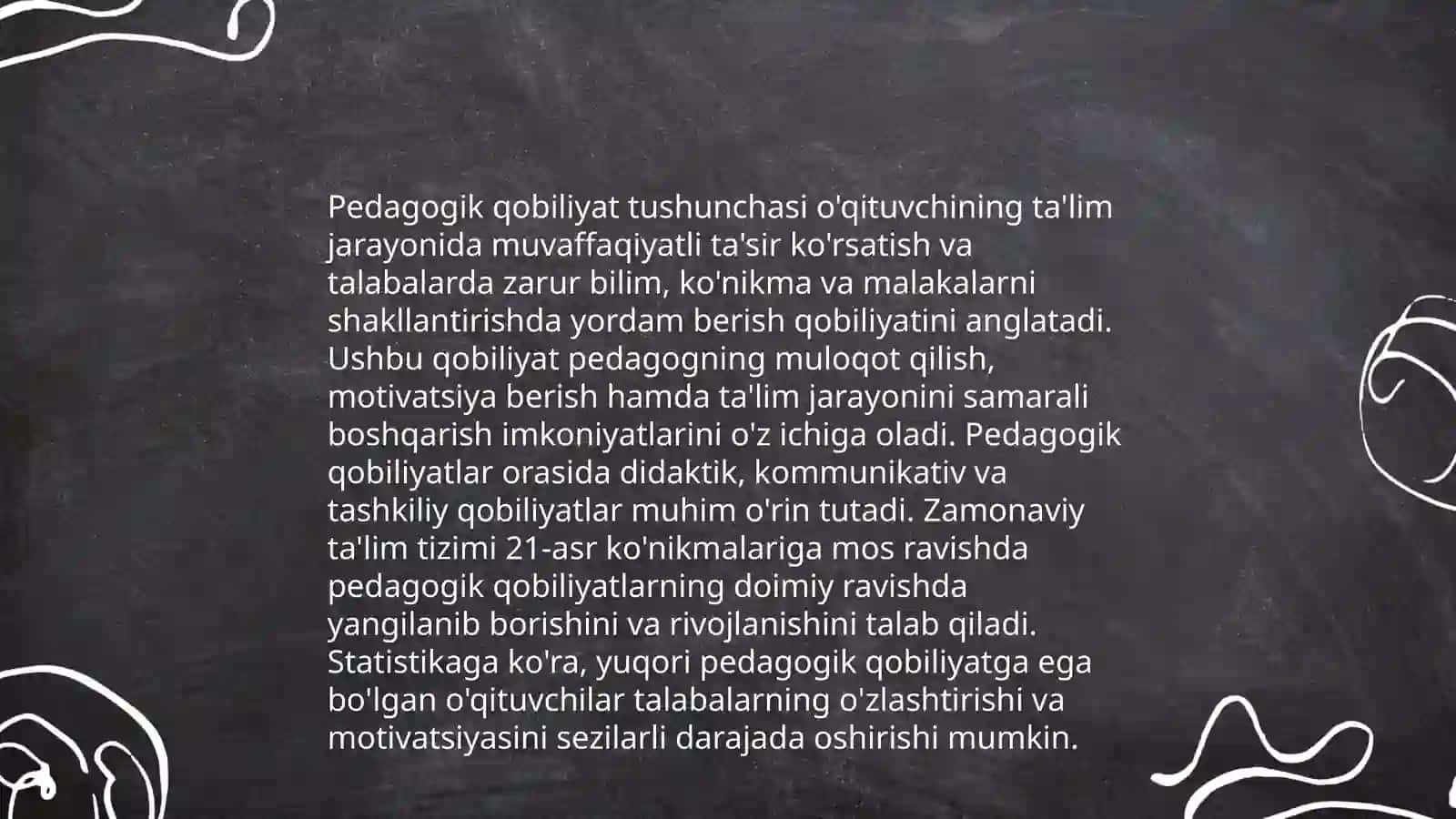 Tarbiyachi faoliyatida pedagogik qobiliyatning oʻrni 3