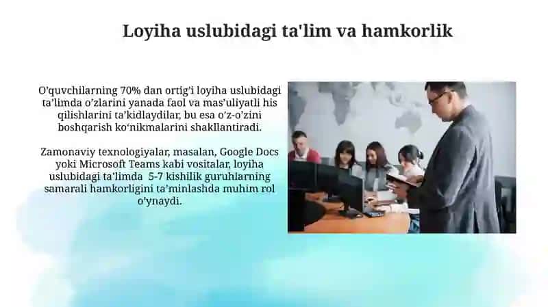 Zamonaviy axborot texnologiyalaridan foydalanish malakalarini shakllantirish 3