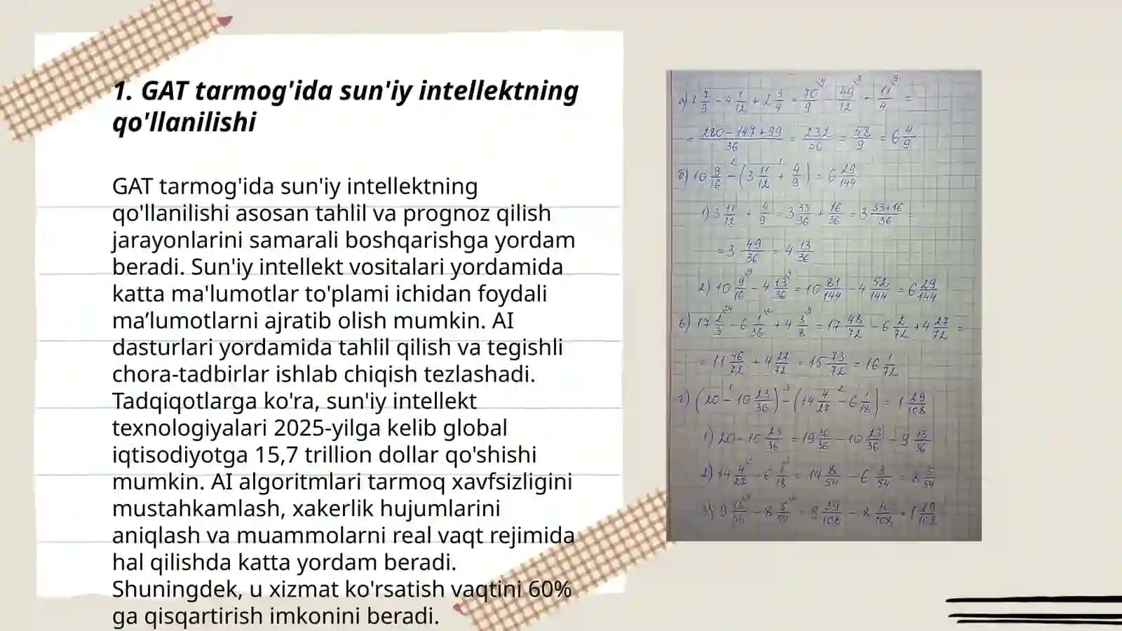 GAT tarmog'ida sun'iy intellektning qo'llanilishi 3