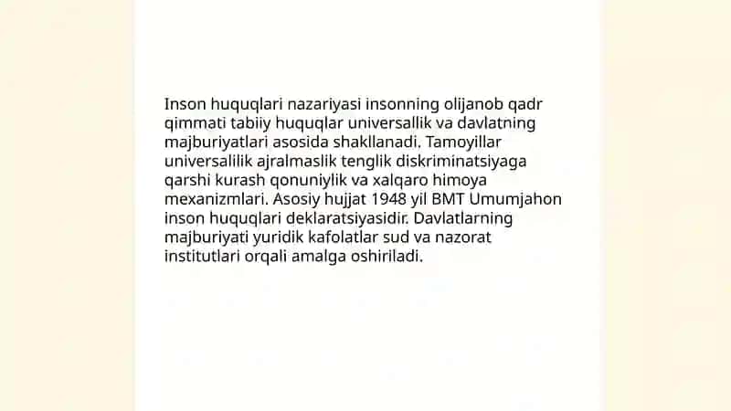Inson huquqlari Ismatova 3
