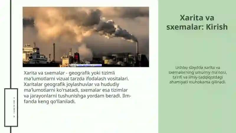 Xarita va Sxemalardan Foydalanish Metodikasi 3