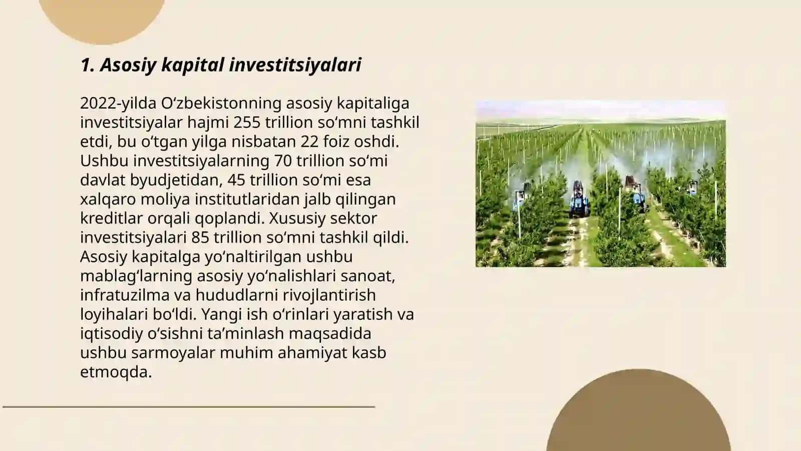 ATXKSning asosiy texnik iqtisodiy va solishtirma koʻrsatkichlari 3