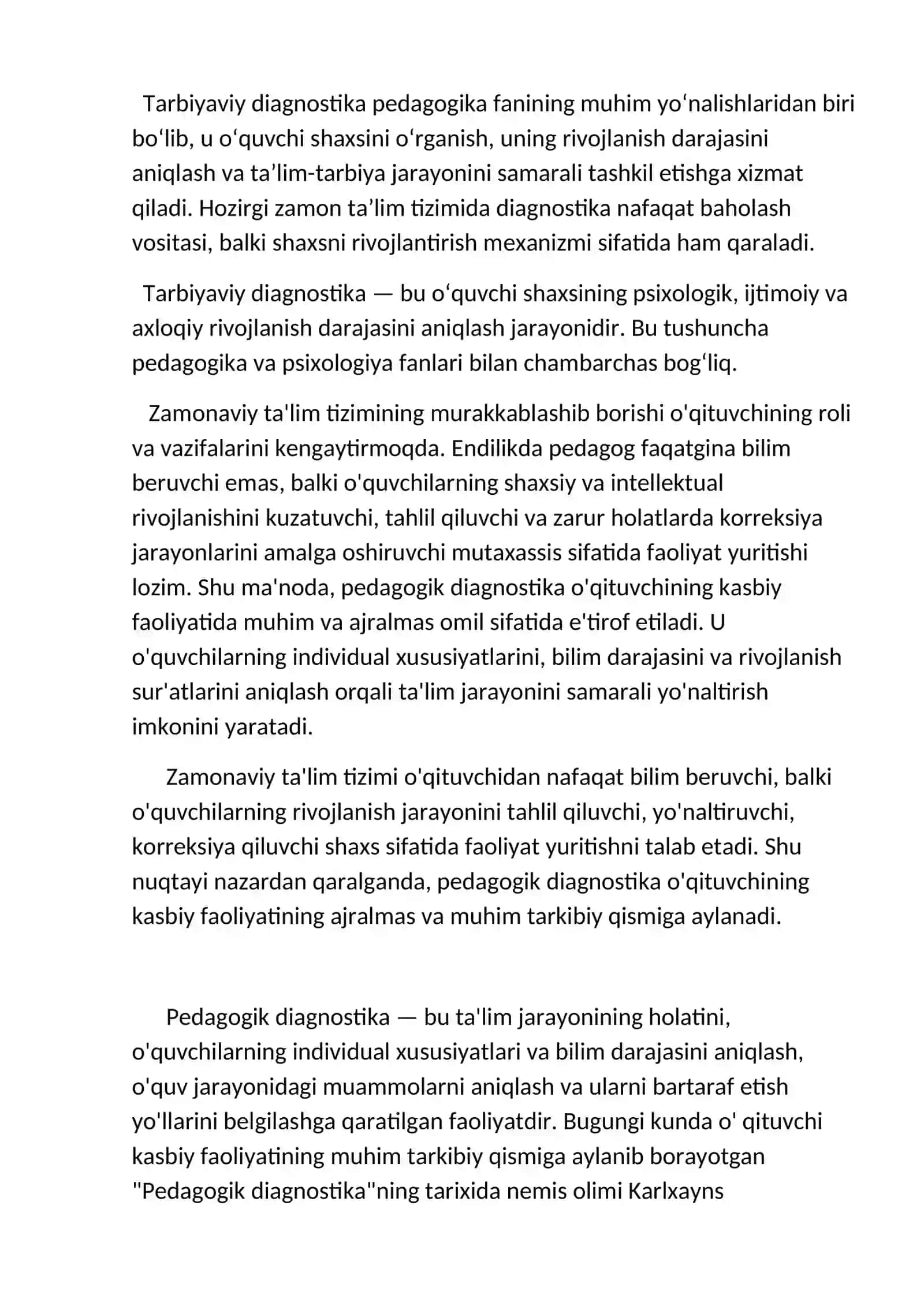 Tarbiyaviy diagnostika 3