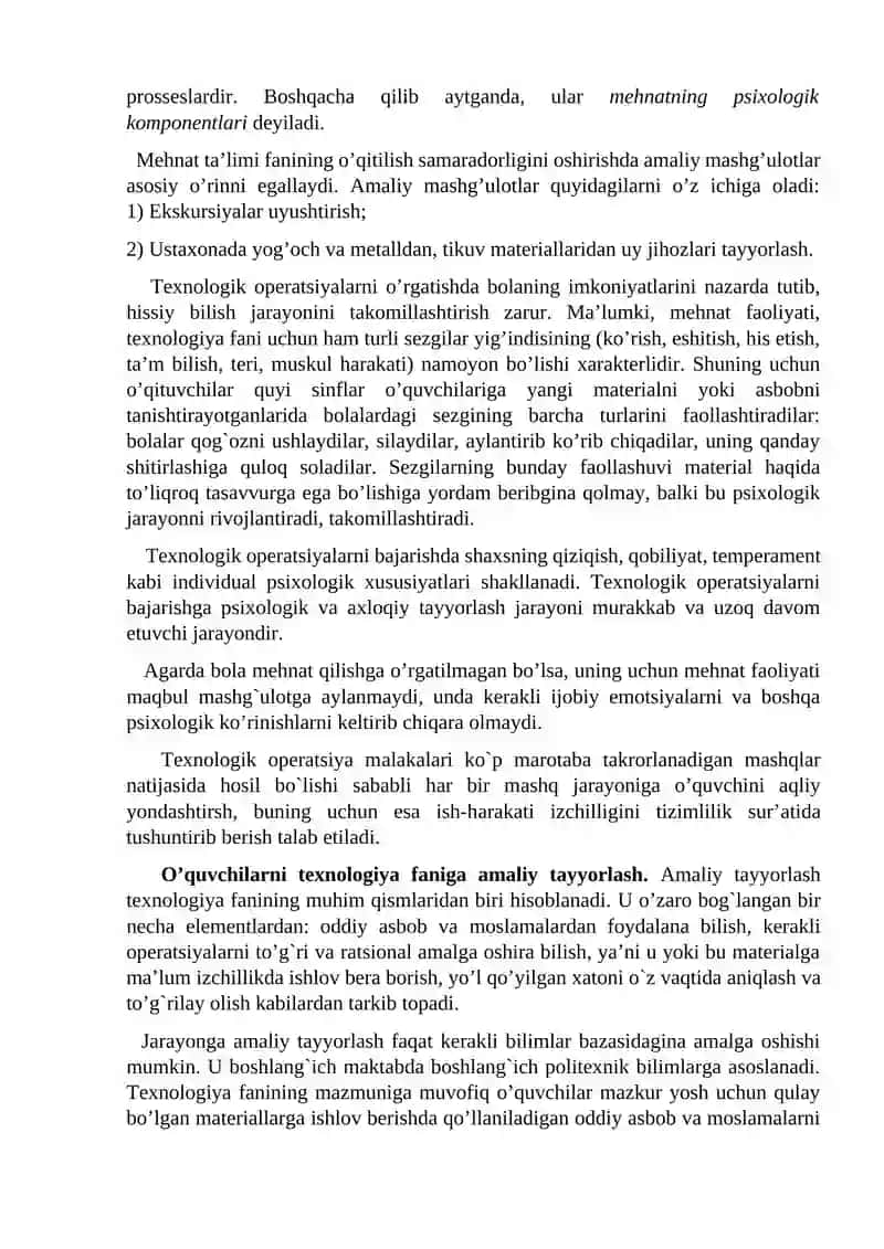 Texnologiya ta’limi va tarbiyasining maqsad va vazifalar 3