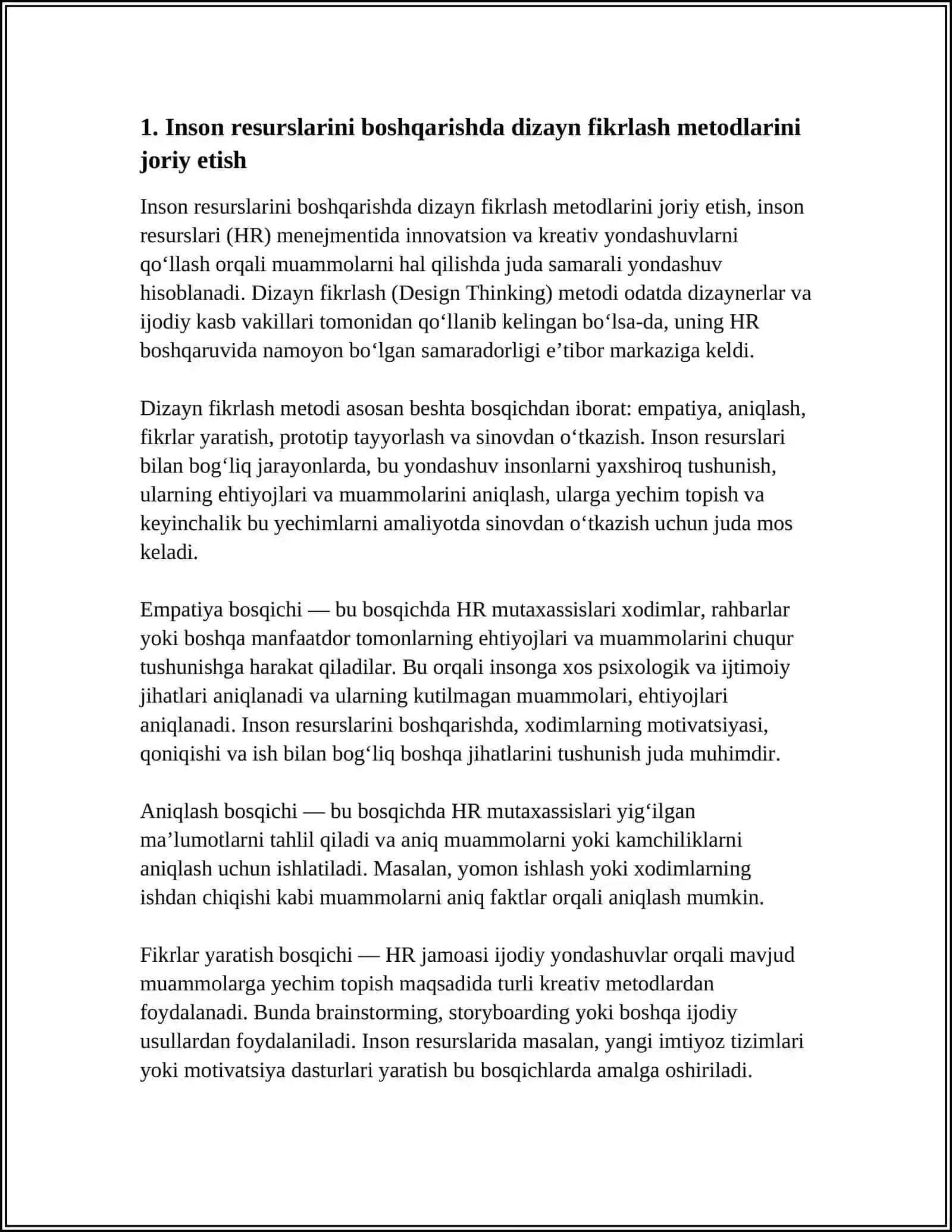 INSON RESURSLARINI BOSHQARISHDA INOVATSION QARORLAR VA KREATIV FIKRLASH 3