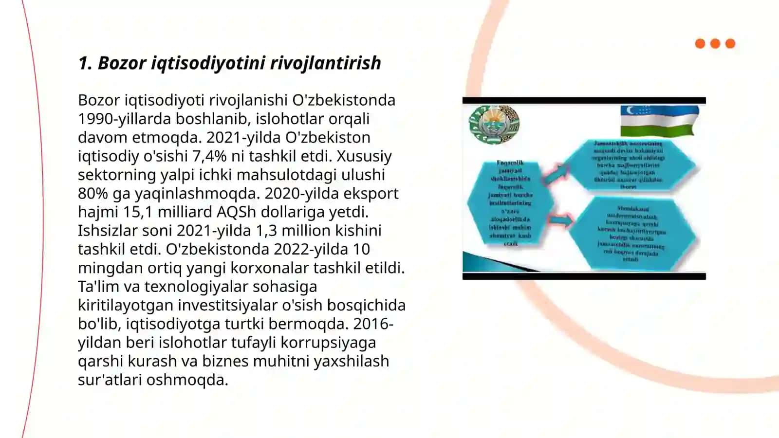 Bozor iqtisodiyotini rivojlantirish 3