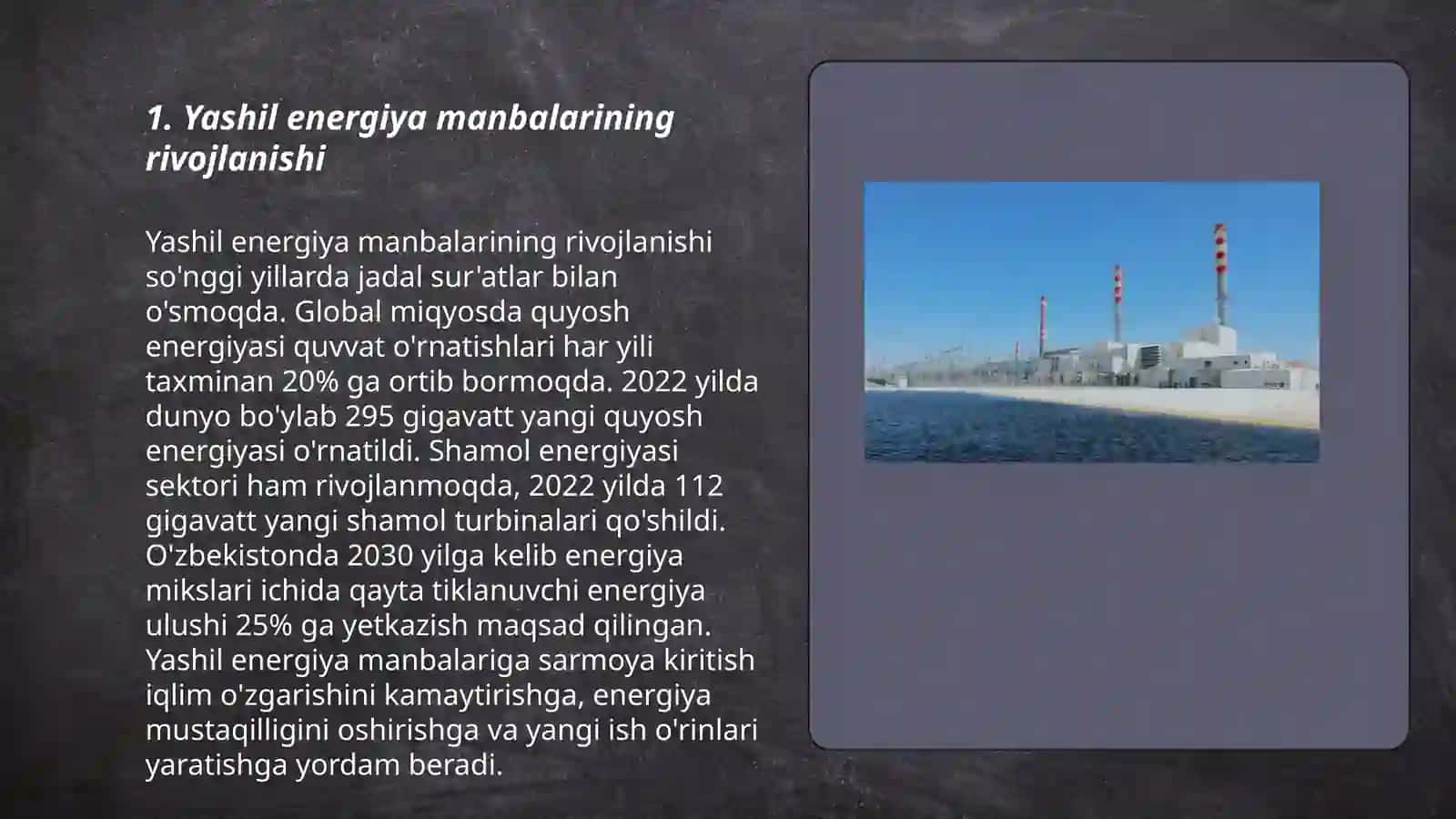 Elektr energiyasi bozoridagi innovatsiyalar va tahdidlar 3