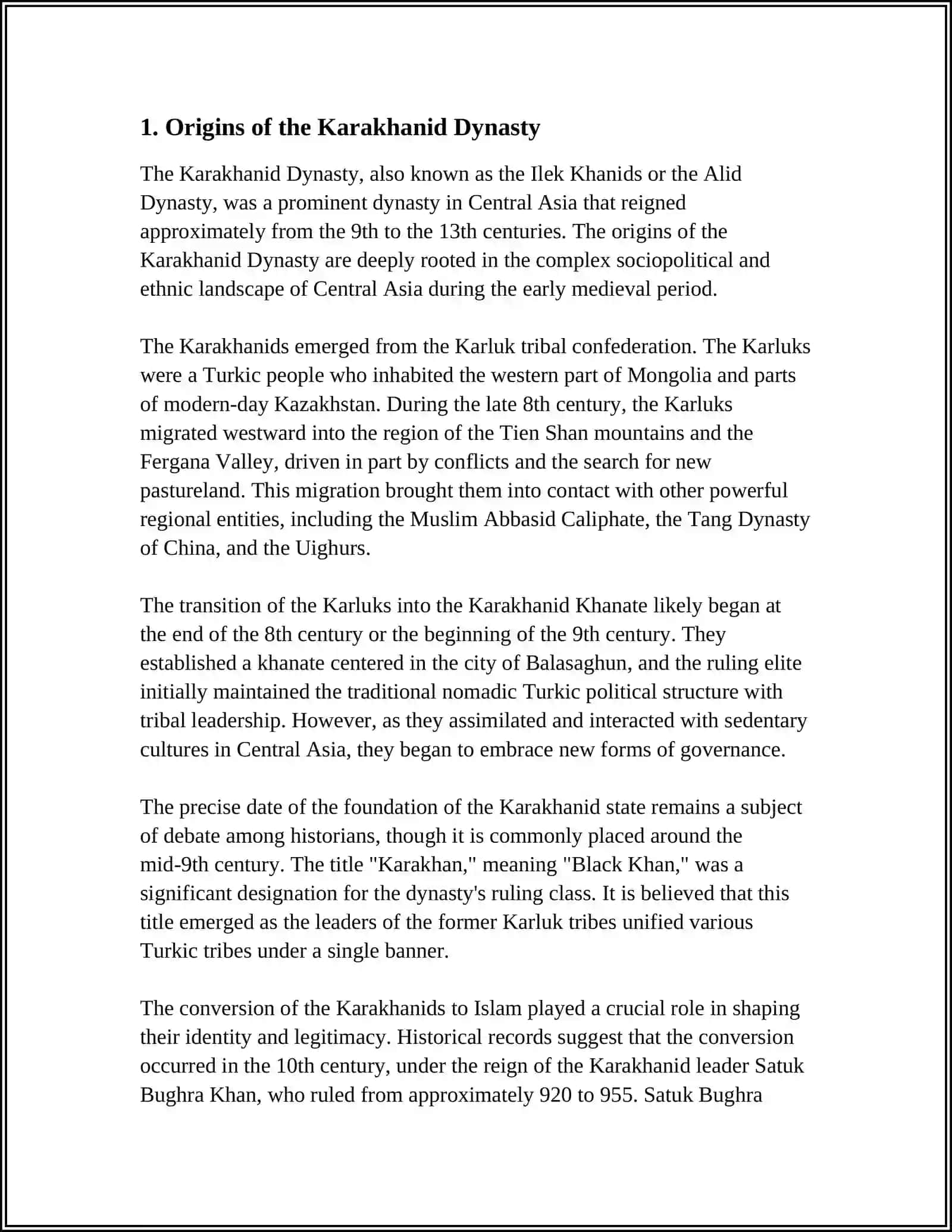 HISTORY OF KHARAKHANIDS 3