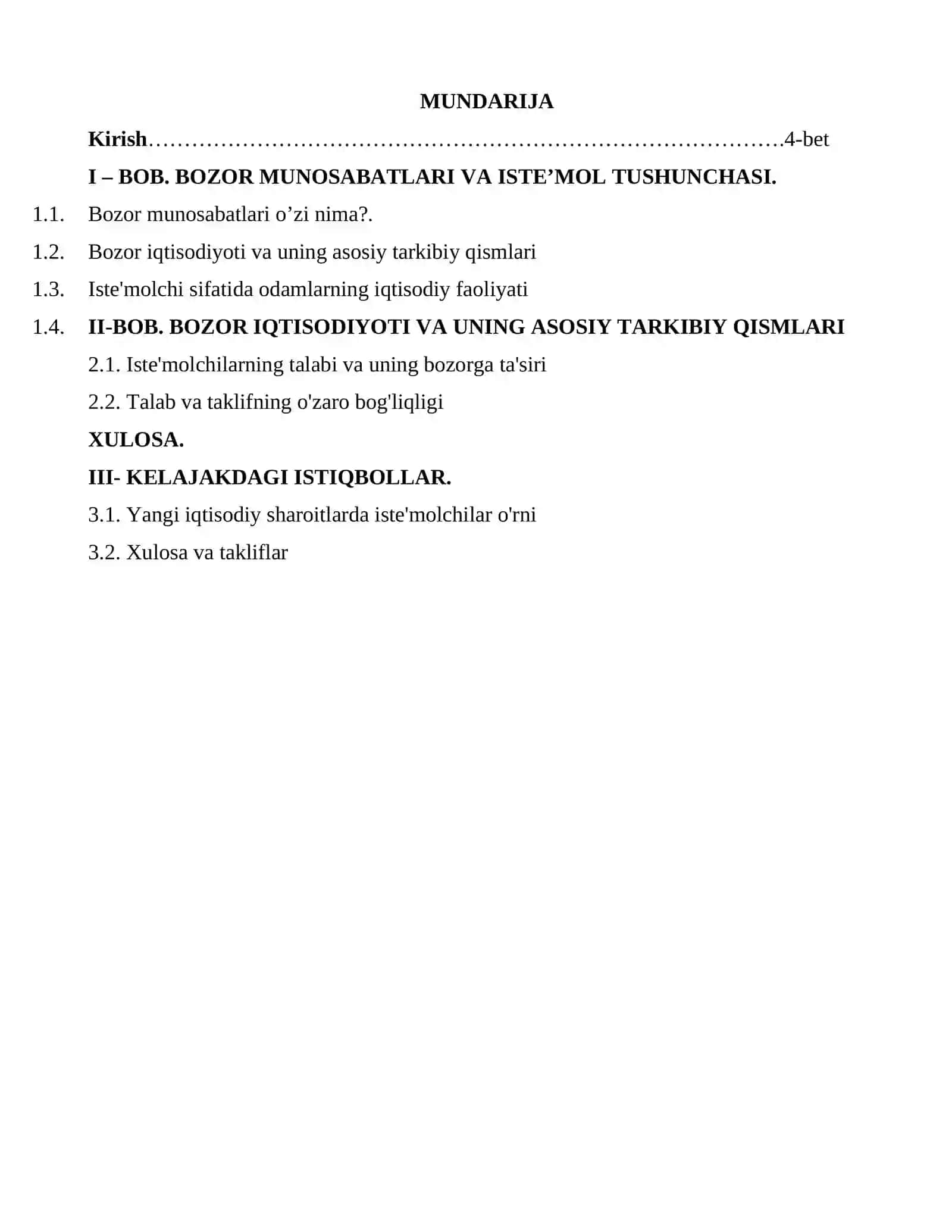 Bozor iqtisodiyotini boshqarish usullari 3