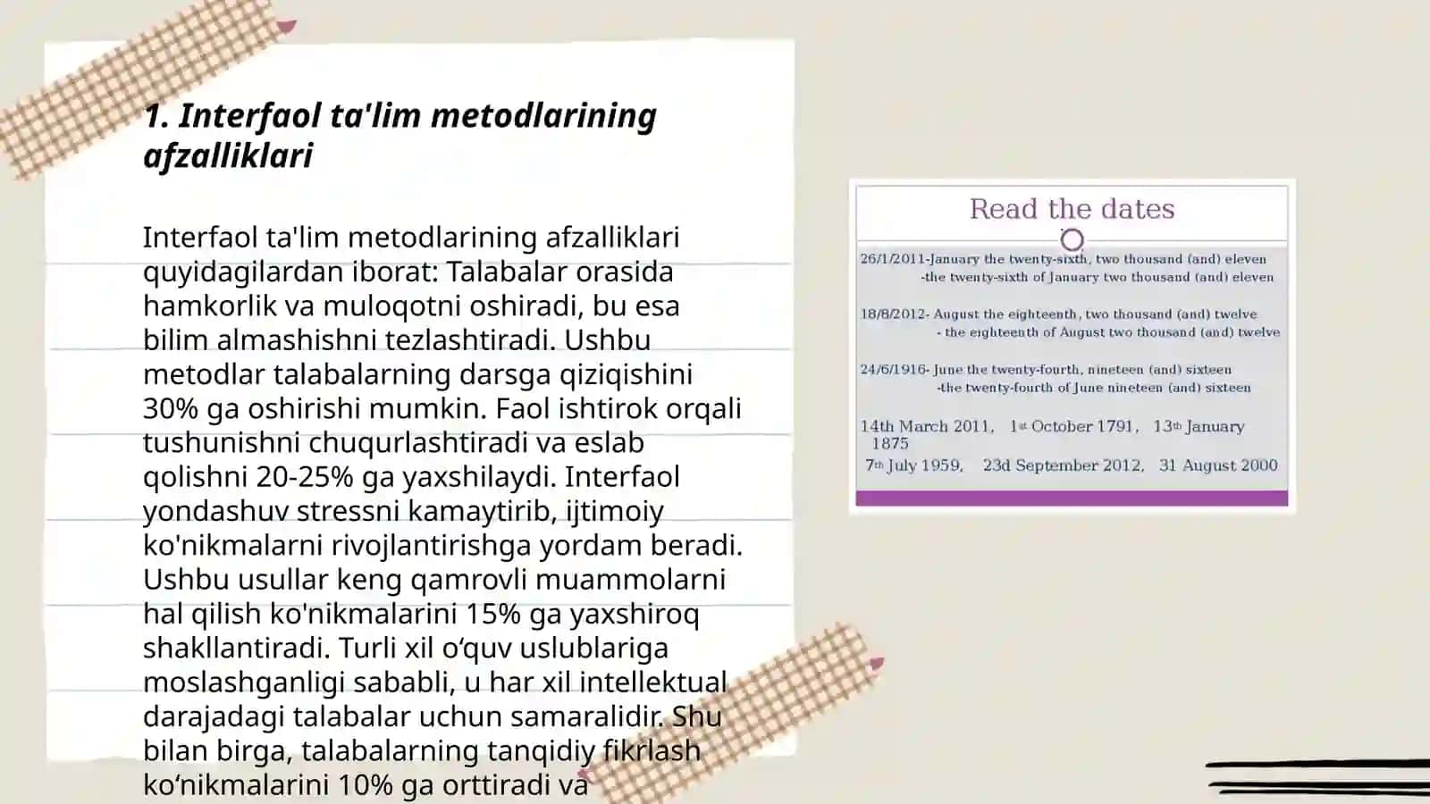 Interfaol ta'lim metodlari 3