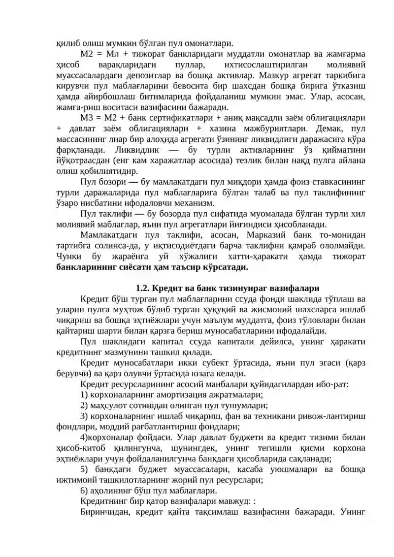 Иқтисодиётни тартибга солишнинг пул-кредит сиёсати воситалари 3