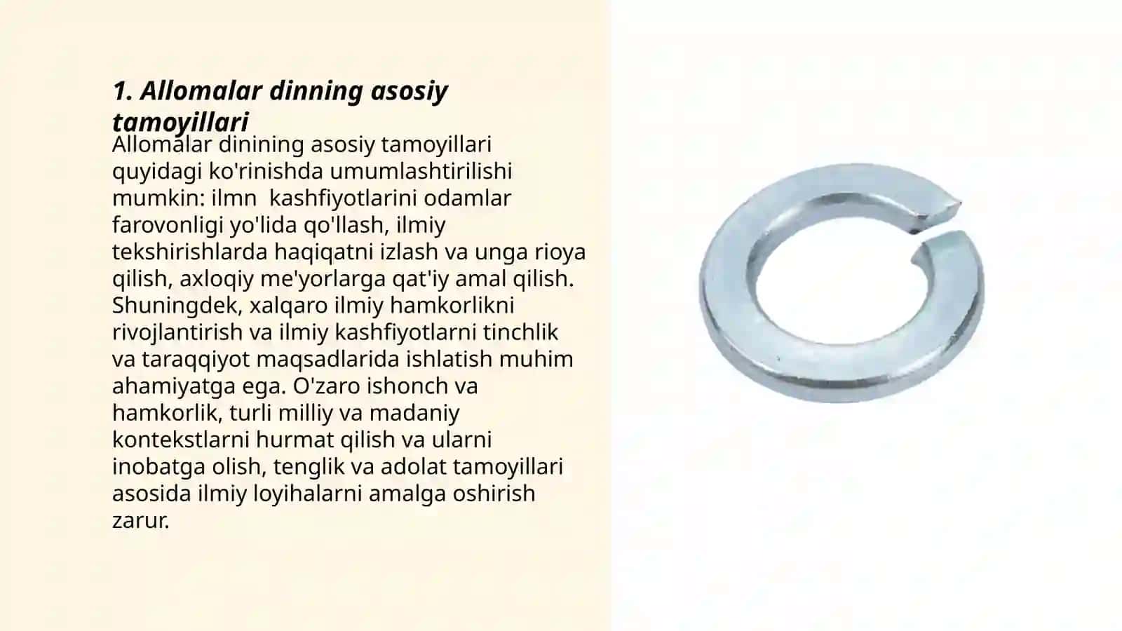 Allomalar dinning asosiy tamoyillari 3
