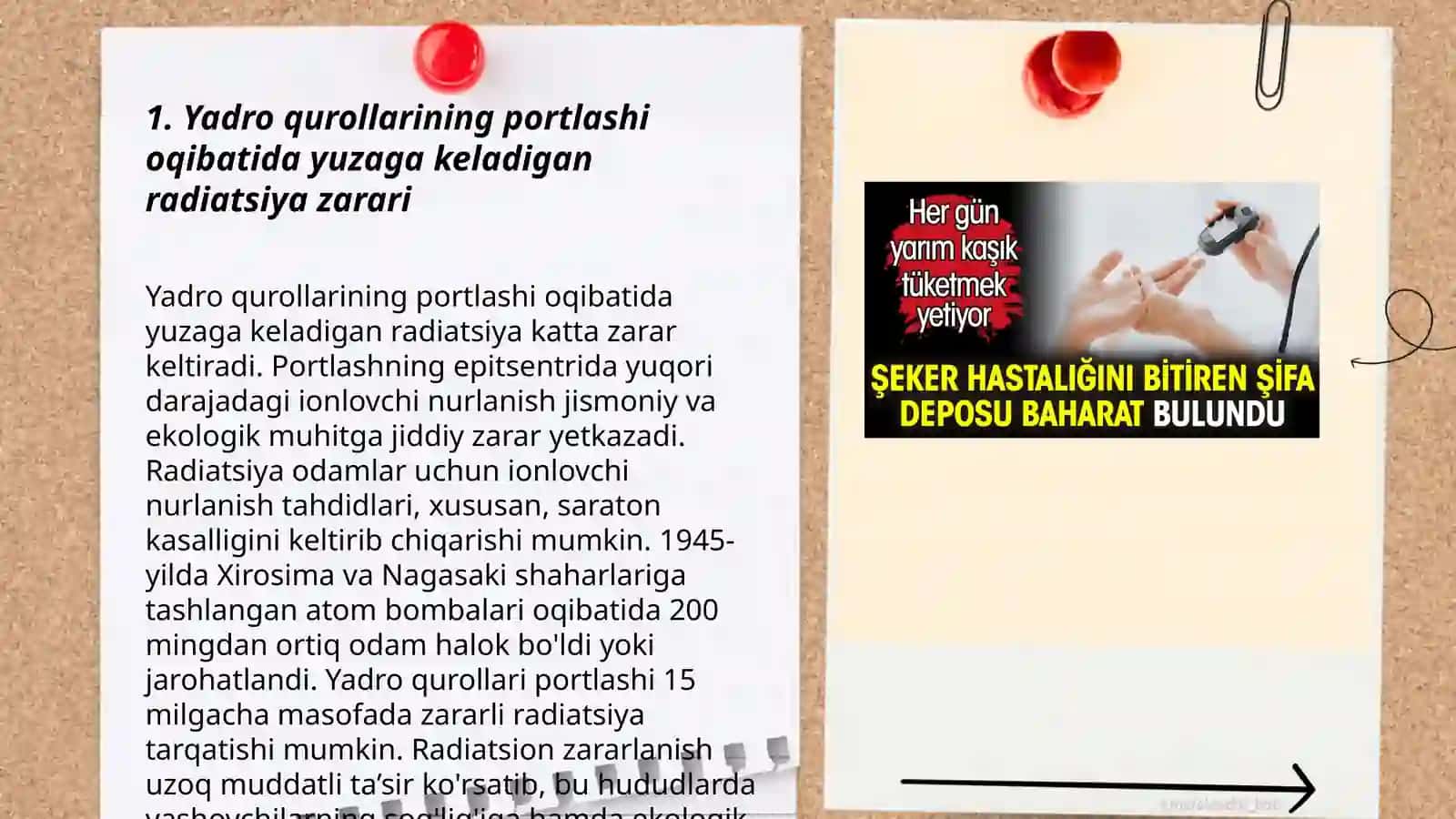 Yadro qurollarining inson hayotidagi zararlari 3