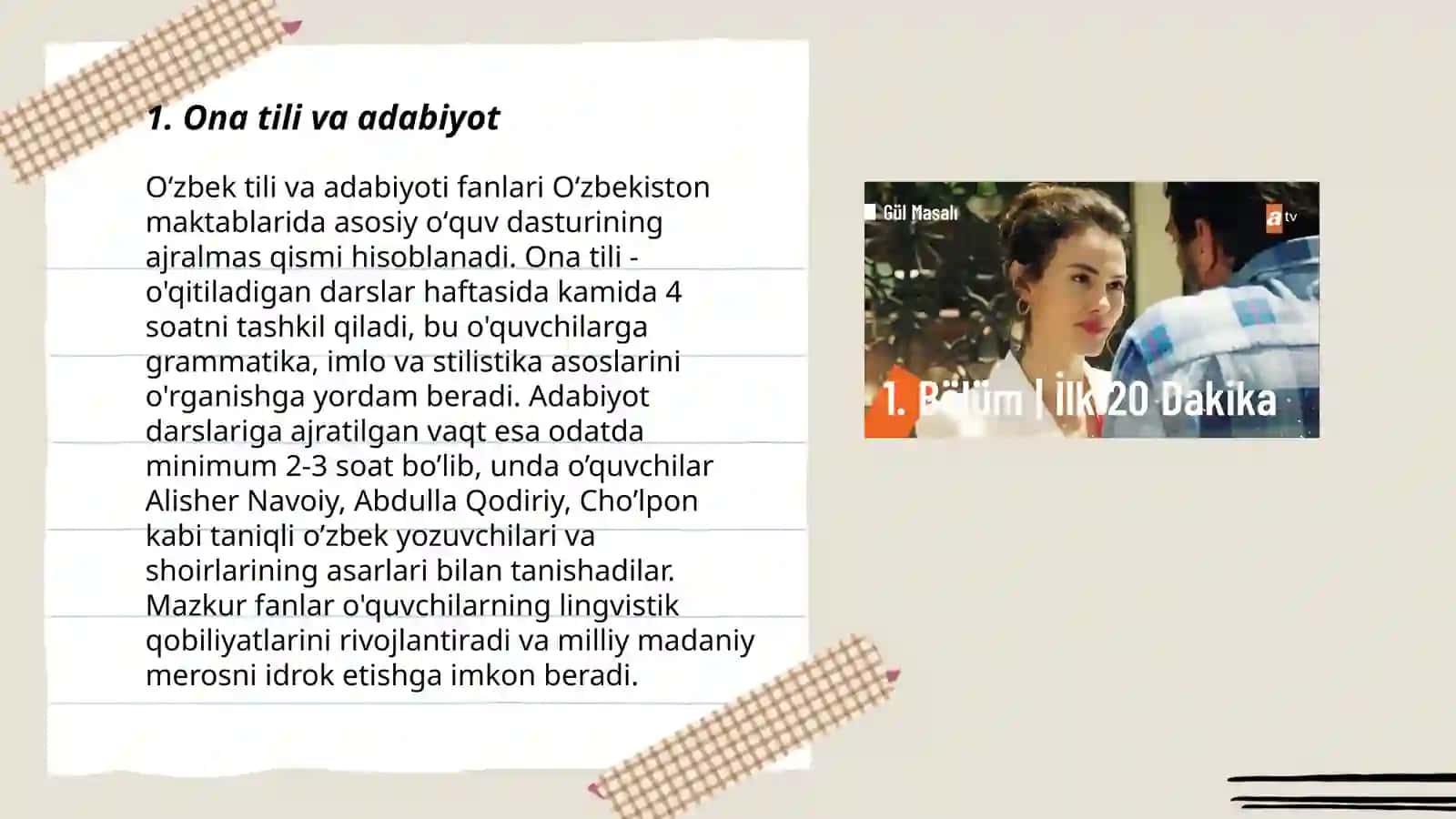 "Ilk qadam" (takomillashtirilgan) o'quv dasturi 3