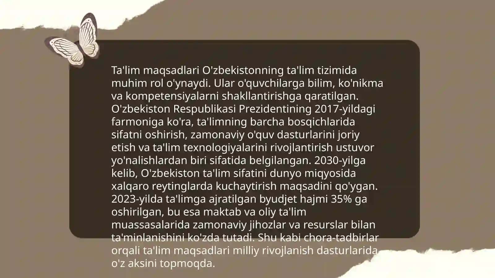 Ta'lim mazmuni 3