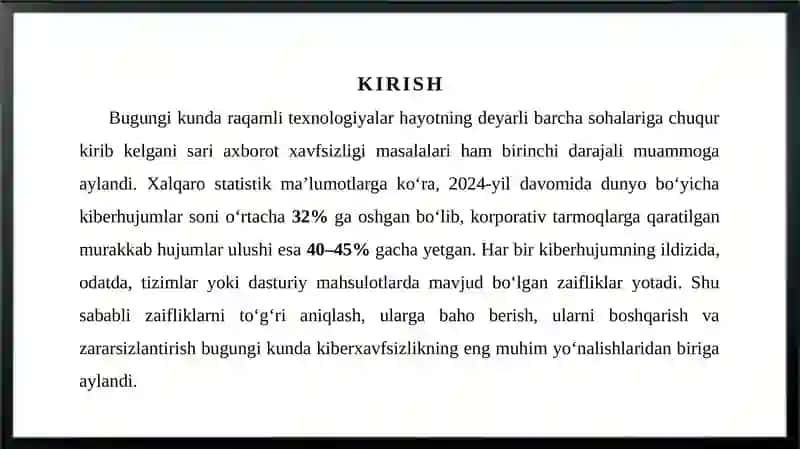 Zaifliklar hayotiy sikli aniqlashdan ekspluatatsiyagacha 3