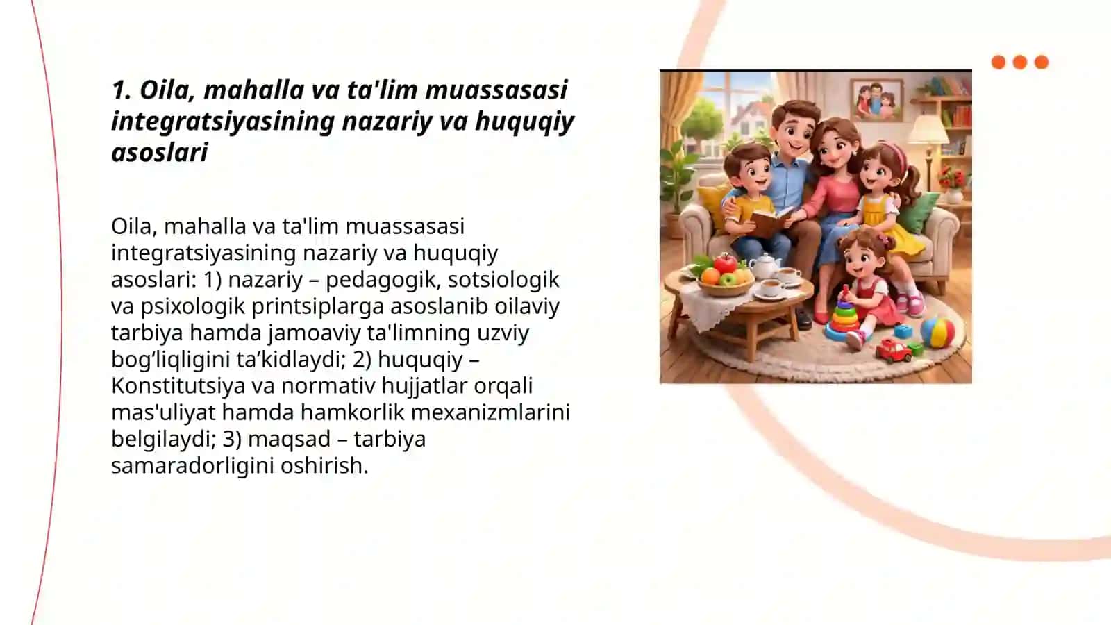 Talim taribiya jarayonida oila maxalla va talim muassasi integratsiyasi 3