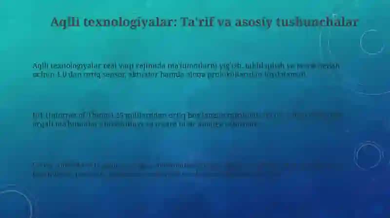 Aqlli Texnologiyalar 3