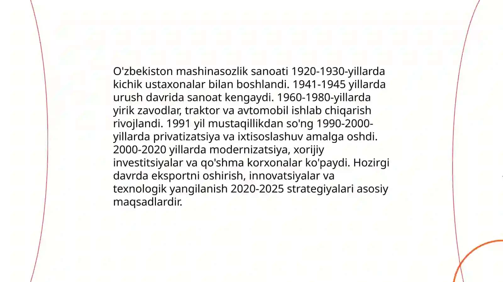 Òzbekiston mashinasozlik sanoati 3