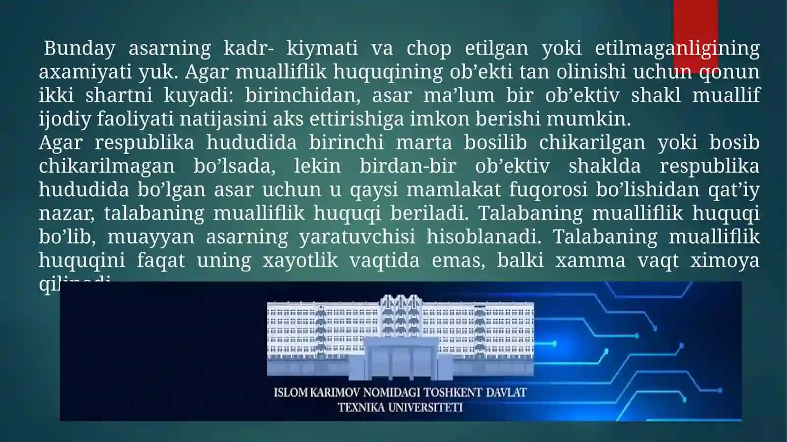 Оliy ta’lim talabasi. Huquq va majburiyatlar 3