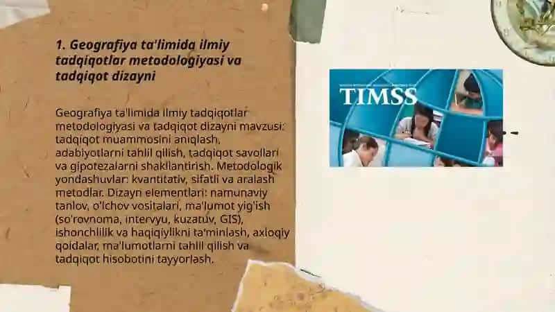 Geografiya ta'limida ilmiy tadqiqotlarni tashkil etish 3