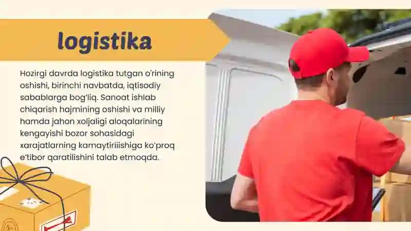 Logistikaning rivojlanish bosqichlari 3