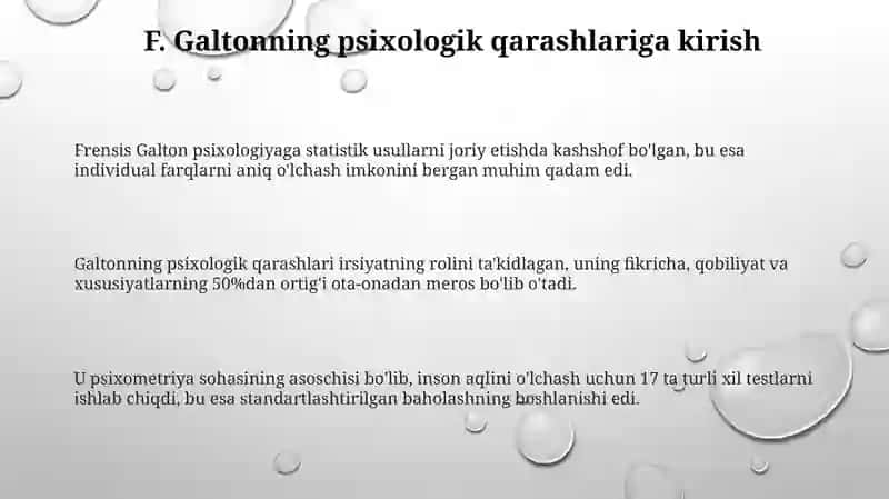 Frensis Galtonning Psixologik Qarashlari 3