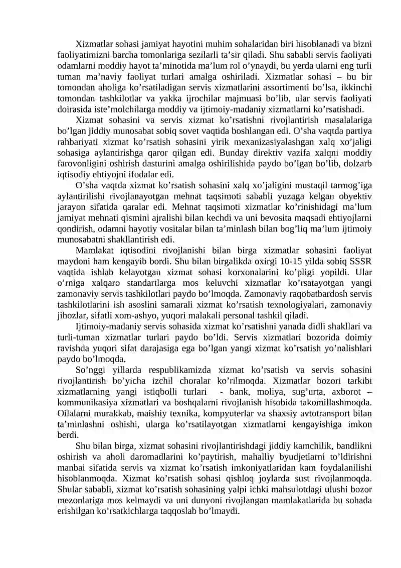 Servis xizmati 3