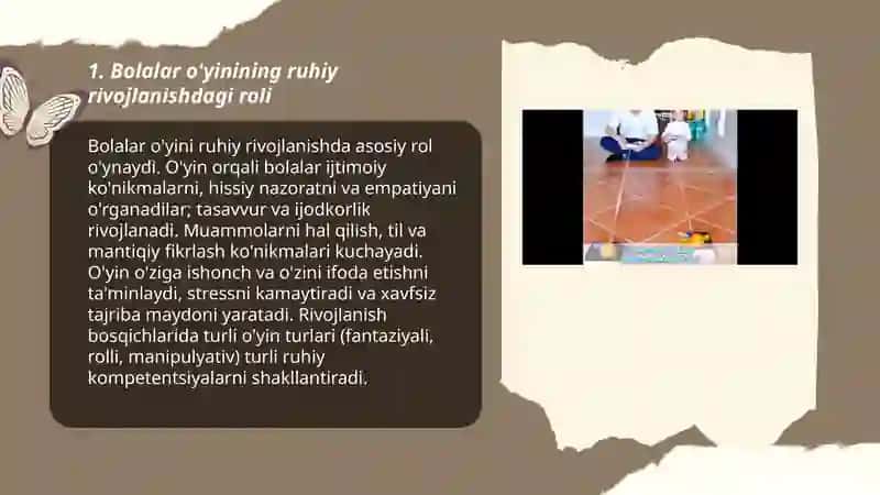 Bolalar o’yinining psixologik ahamiyati 3
