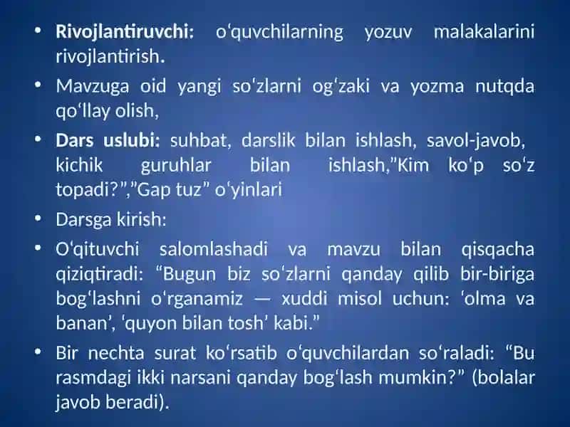 So‘zlarni o‘zaro bog‘lovchi qo‘shimchalar 3