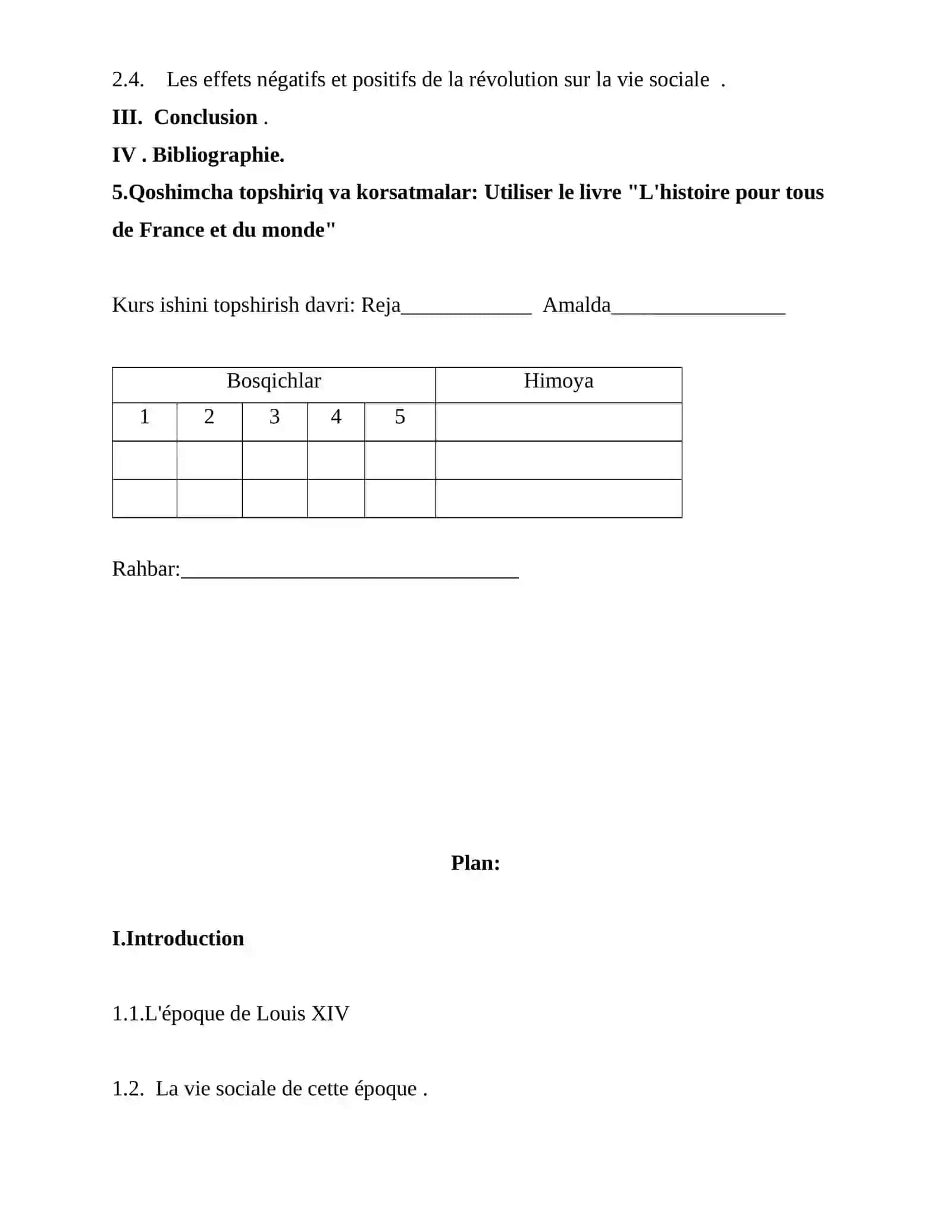 Fin du régime de Louis XIV – l'époque de la préparation idéologique de la revolution 3