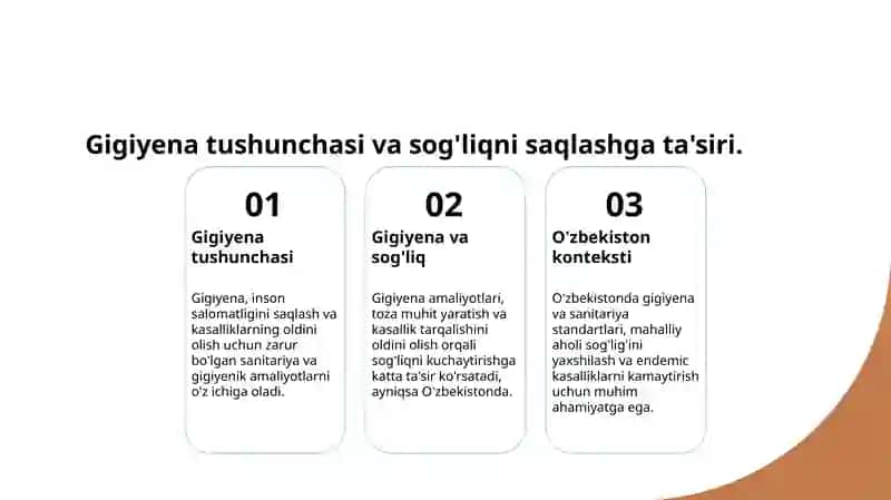 Endemik kasalliklarni oldini olishning gigiyenik asoslari 3