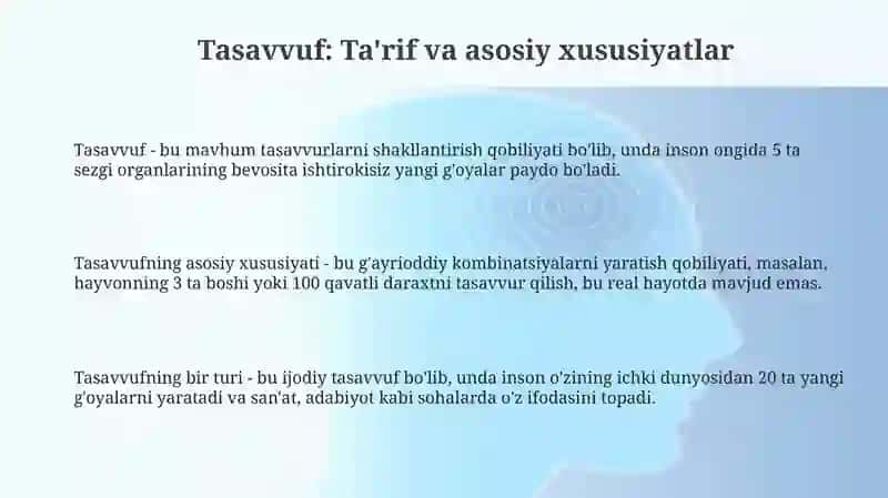 Tasavvuf: Ta'rif, Turlari va Asosiy Xususiyatlari 3
