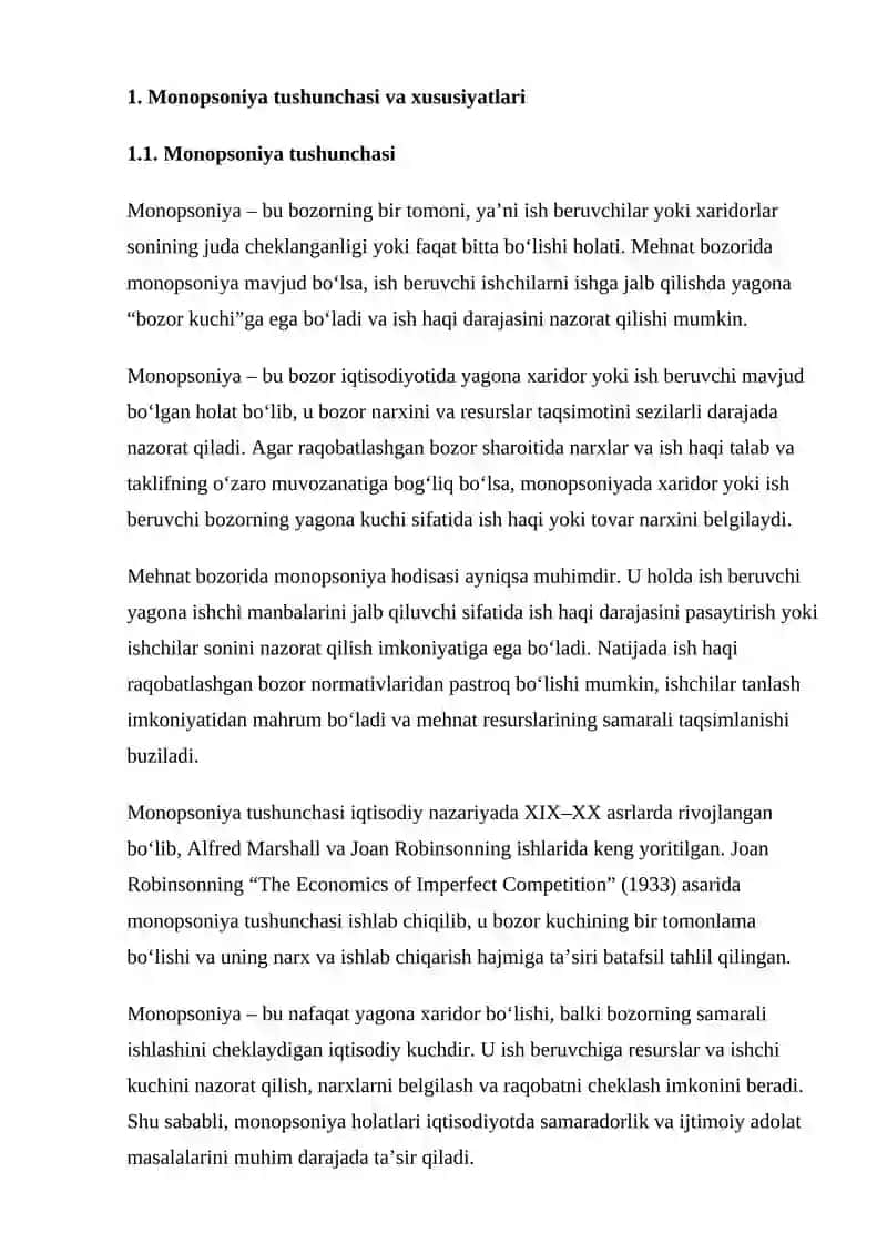 MEHNAT BOZORIDA MONOPSONIYA HOLATI 3