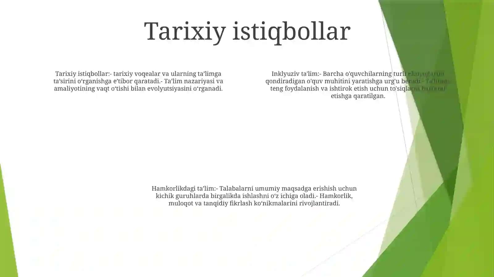 Inklyuziv Va Birgalikda Óqitish Va Ularning Asosiy Farqlarini Asoslash 3