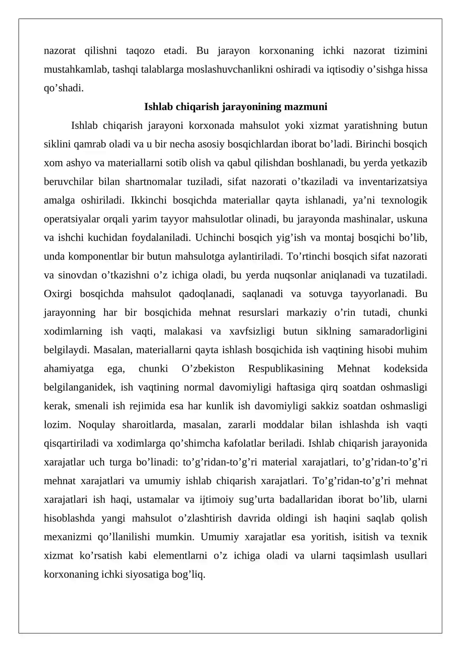 Ishlab chiqarish jarayoni auditi 3