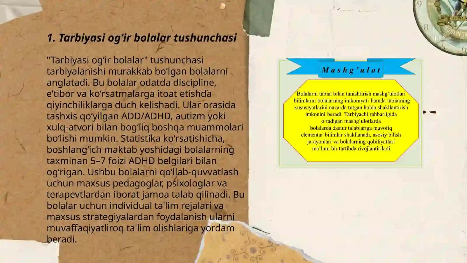 Tarbiyasi ogʻir bolalar bilan ishlash mexanizmi bilan tanishish 3