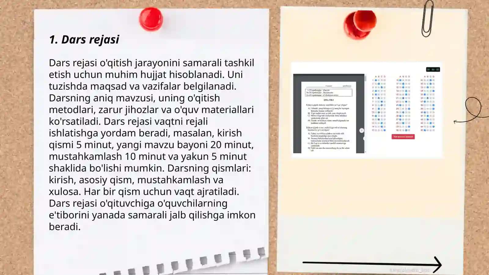 Dars rejasi 3