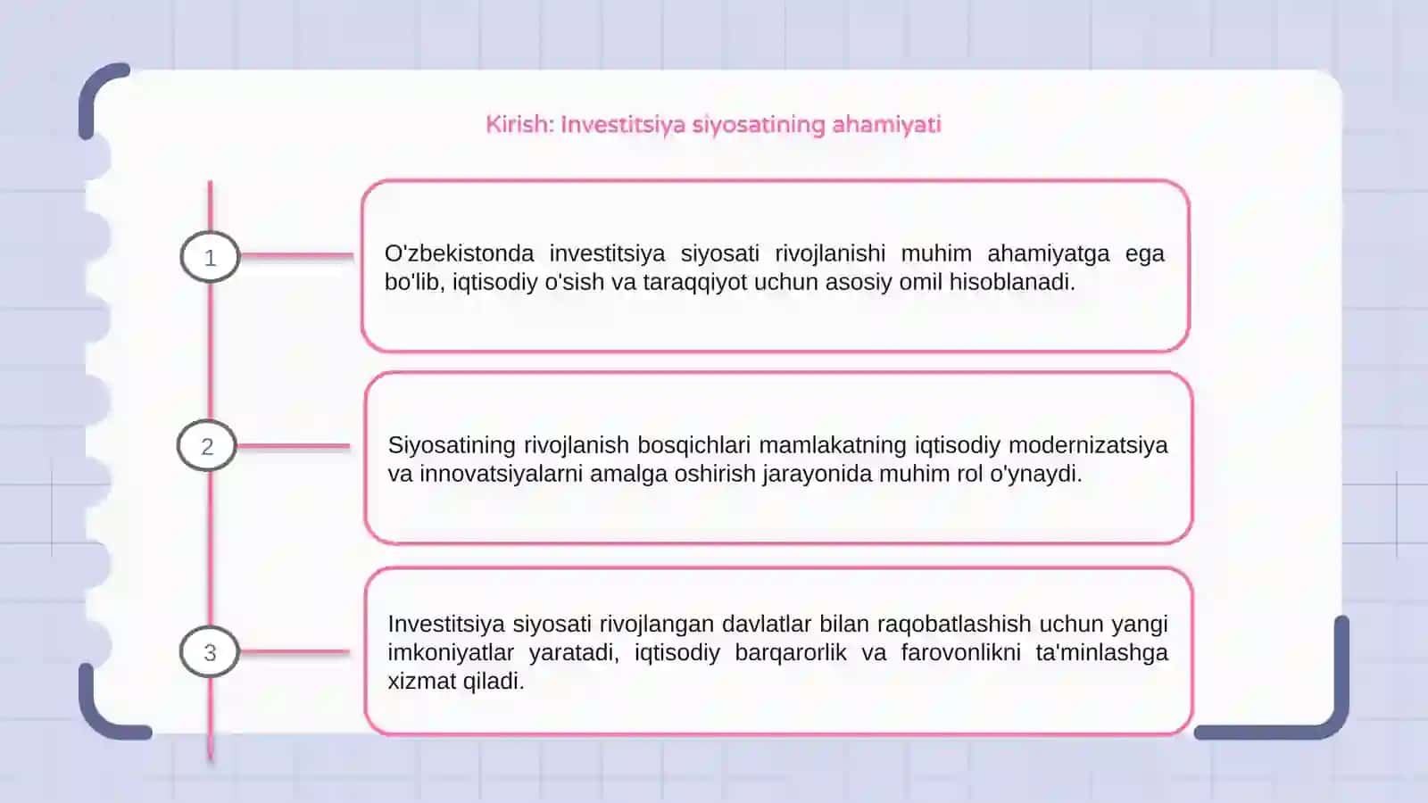 O'zbekistonda investitsiya siyosati rivojlanishi 3