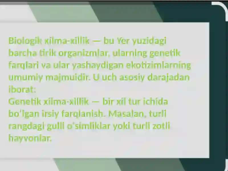 Biologik xilma-xillik 3