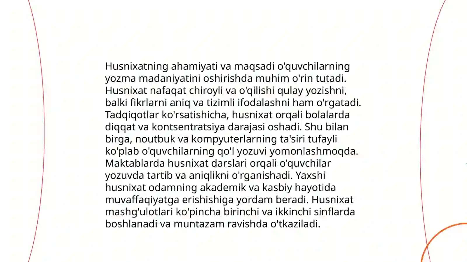 Husnixatning ahamiyati va maqsadi 3