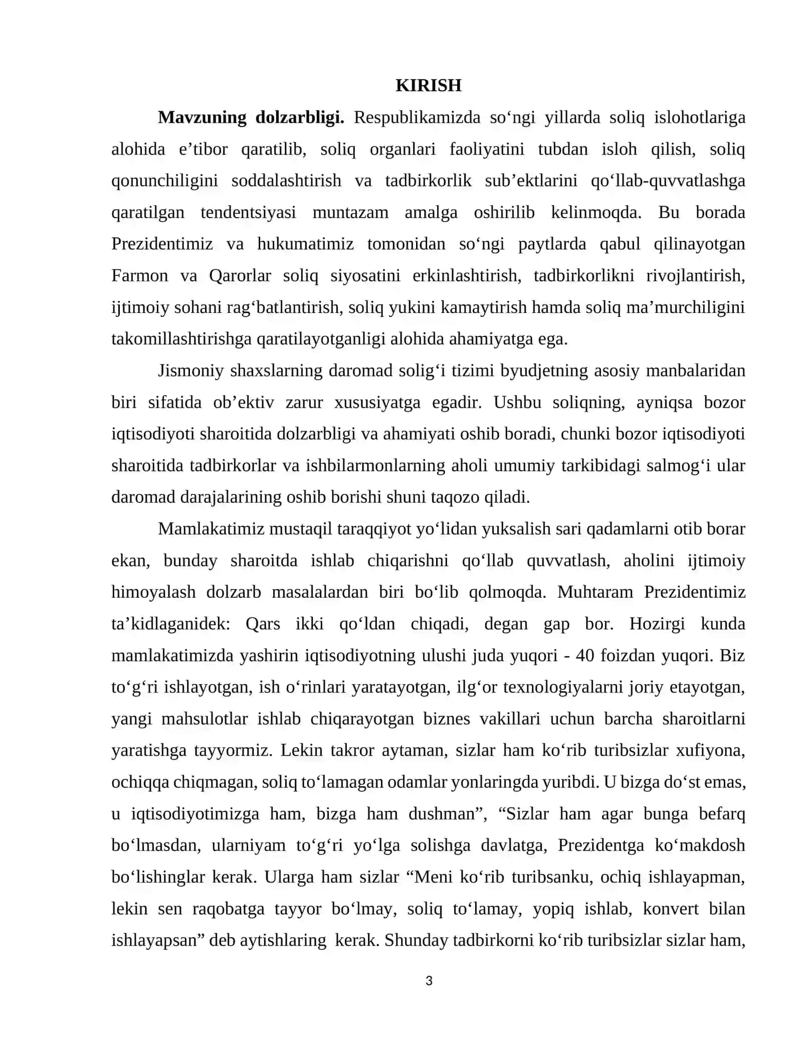 Jismoniy shaxslar daromadlariga solinadigan soliq va boshqa ushlanmalar hisobi hamda auditi 3
